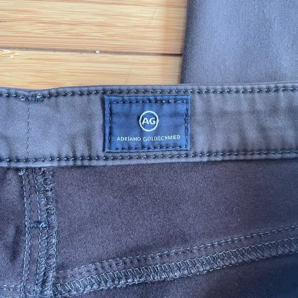 AG Pima Mid-Rise Cigarette Pant - Picture 3 of 4